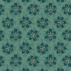 Aqua Spinning Flower Meterware 