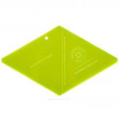 10" Rhombus Template 