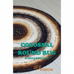Colossal Round Rug & Jelly Roll Rug 