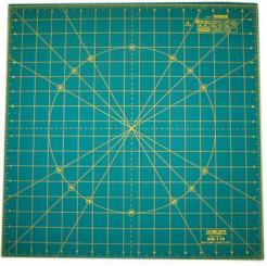 Spinning 17" Rotary Mat Olfa 17 x 17 inch 