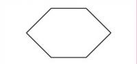 Elongated Hexagon 1'' | 1 Template