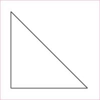 1/2 Square Triangle 1'' | 100 Papers