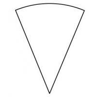 Pie Shape 1-3/4'' | 100 Papers