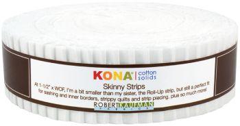 Kona® Cotton White Skinny Strips 