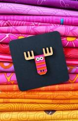 Wild Moose Chase Enamel Pin 