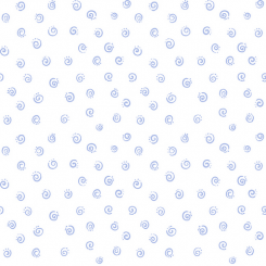 Squiggle White/Lilac Meterware