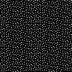 Irregular Dot Black Meterware
