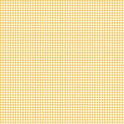 Gingham Check Yellow Meterware