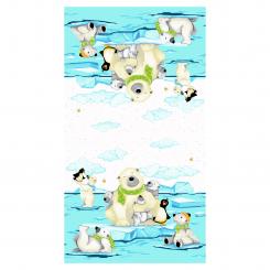 Burr the Polar Bear Double Border Meterware