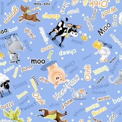 Denim Barnyard Blues Noises Meterware