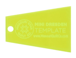Mini Dresden 2.5" Template 
