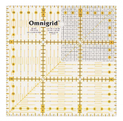 Rollschneider-Lineal Omnigrid 15 x 15 cm Square-up