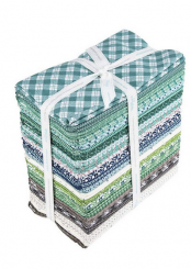 Bee Plaids 1 Yard Bundle Teal 