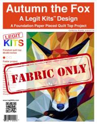 Legit Autumn the Fox Fabric Pack ONLY 