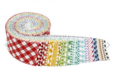 Bee Ginghams 2-1/2in Strips 