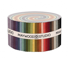 2-1/2'' Strips Color Wash Woolies Flannel 