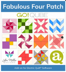 AccuQuilt GO! Qube: Fabulous Four Patch 
