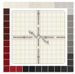 10'' Squares Woolies Flannel Winterberrieseas 