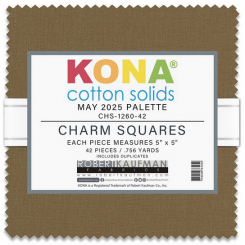 Kona® Cotton - May 2025 Palette Charm Square 