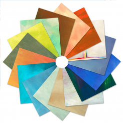 Half Yard Bundles Sky 18" x WOF 16 Pieces 