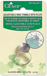 Adjustable Ring Thimble with Plate 
