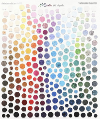 Hoffman Digital 1895 Watercolor Color Card Panel