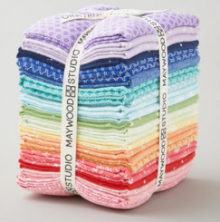 Fat Quarter Bundle Kimberbell Basics Flannel Rainbow Wishes 