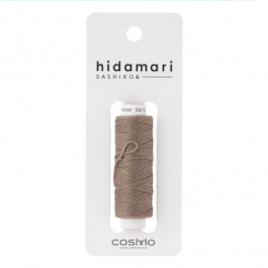 Cosmo Hidamari Sashiko Solid Thread Pale Taupe 
