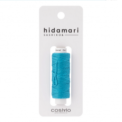 Cosmo Hidamari Sashiko Solid Thread Caribbean Sea 