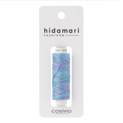 Cosmo Hidamari Sashiko Variegated Thread 30 Meters Tie Dye 