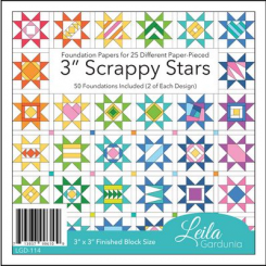 3 inch Scrappy Stars Foundation Pad 