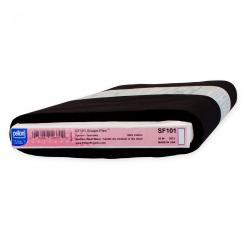 Shape-Flex Woven Cotton Black Meterware