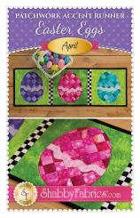 Patchwork Accent Runner Easter Eggs 