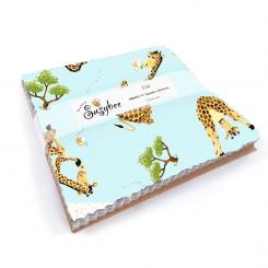 Zoe the Giraffe 5" Squares 