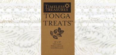 10" Squares Tonga Batik Heron 