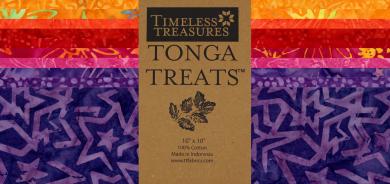 Superstar Tonga Batik 10in Squares 