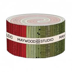 2-1/2'' Strips Woolies Flannel Holiday Warmth 