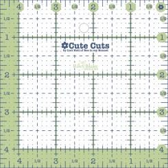 Cute Cuts Ruler 4-1/2'' x 4-1/2'' 