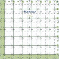 Cute Cuts Ruler 6-1/2'' x 6-1/2'' 