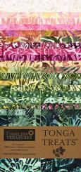 Rosepetal Tonga Batik, 2-1/2in Strips 