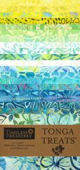 Splash Tonga Batik, 2-1/2in Strips 