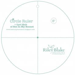 Lori Holt Circle Ruler 8'' 