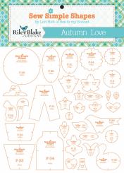 Lori Holt Autumn Love Template Set (34pcs) 