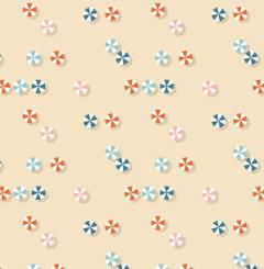 Parasols - Cotton - Beige Meterware