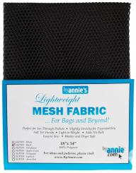 Lightweight Mesh Fabric Black 