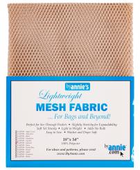 Lightweight Mesh Fabric Natural 