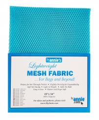 Lightweight Mesh Fabric Parrot Blue 