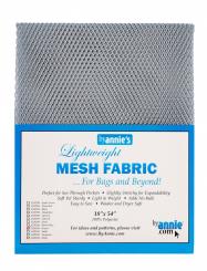 Lightweight Mesh Fabric Pewter 