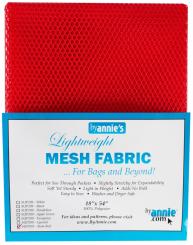 Lightweight Mesh Fabric Atomic Red 