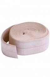 2YD Fold-Over Elastic Natural 